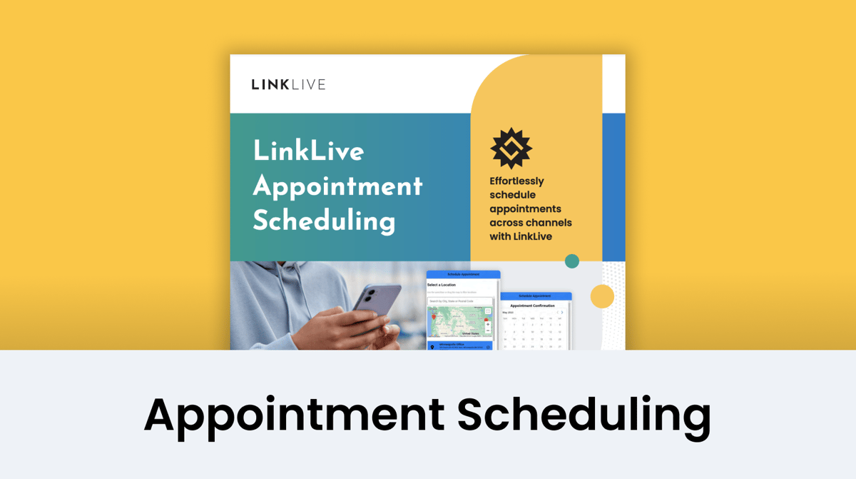LinkLive Appointment Scheduling Brochure